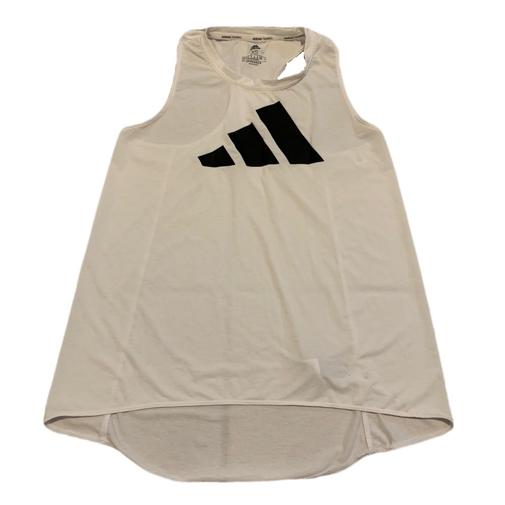 Adidas Training PRIME GREEN White Tank Top - Size XS - Racerback